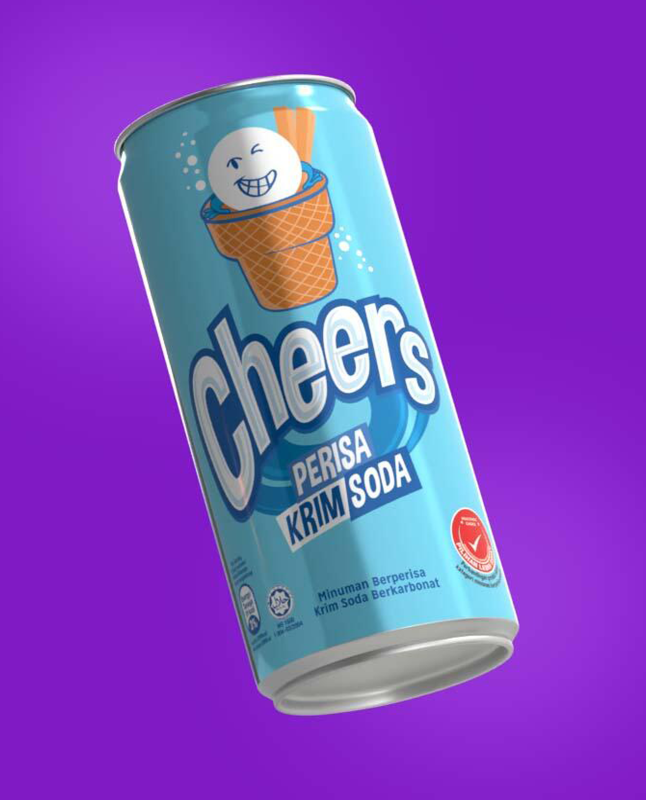 Cheers Ice Cream Soda 325ml