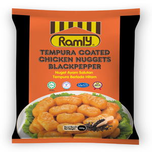 Tempura Coated Chicken Nuggets Blackpepper