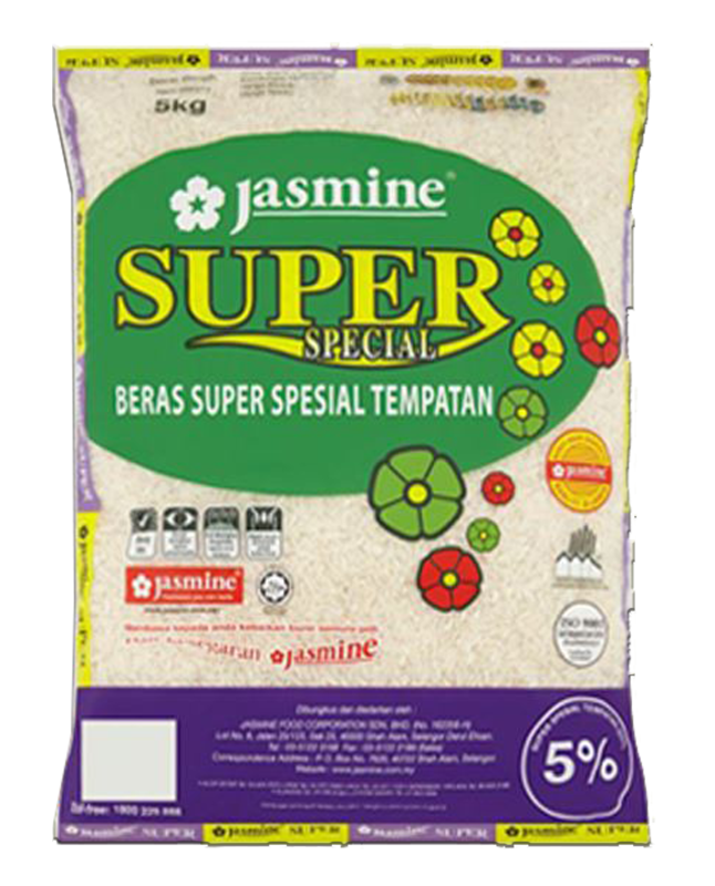 Beras Jasmine Istimewa Tempatan